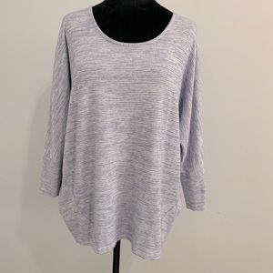Purple Blouse - 3/4 sleeves